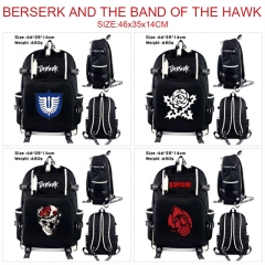 5 Styles Berserk Cartoon Character Anime Backpack Bag