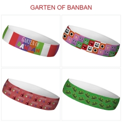 4 Styles Garten of Banban Cartoon Color Printing Sweatband Anime Headband