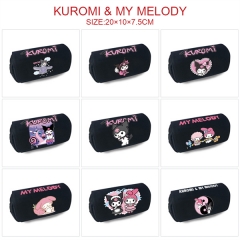 9 Styles My Melody Kuromi Cosplay Cartoon Character Anime Zipper Pencil Bag Box