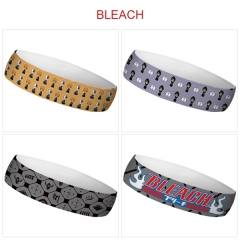 4 Styles Bleach Cartoon Color Printing Sweatband Anime Headband