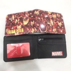 Iron Man Movie Anime Short Wallet Purse