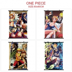 60*90CM 海贼王 挂画布画