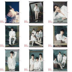 20 Styles 60*90CM K-POP Monsta X Wallscrolls Decorative Wall Scroll