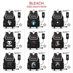 10 Styles Bleach Cartoon Anime Canvas Shoulder Backpack Bag