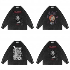 3 Styles Lil Peep Singer Pattern Hoodie