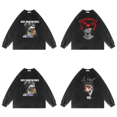 3 Styles David Pattern Cartoon Anime Hoodie