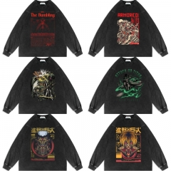 7 Styles Attack on Titan Pattern Cartoon Anime Hoodie