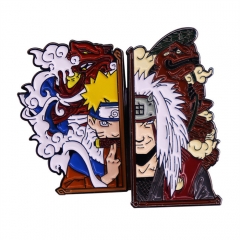 Naruto Cartoon Badge Pin Decoration Clothes Anime Alloy Brooch