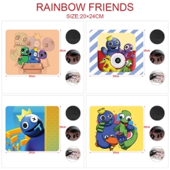 5PCS/SET 5 Styles 20*24CM Rainbow Friends Cartoon Pattern Anime Mouse Pad