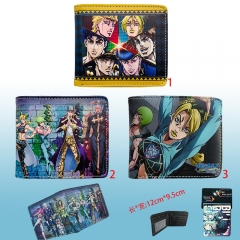 3 Styles JoJo's Bizarre Adventure Anime Wallet Purse