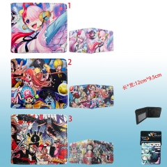 3 Styles One Piece Anime Wallet Purse