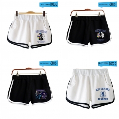 20 Styles Wednesday Addams Anime Shorts Pants