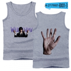 20 Styles Wednesday Addams Anime Cosplay Fashion Sleeveless Sweater