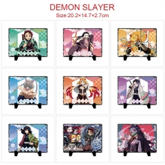 16 Styles Demon Slayer: Kimetsu no Yaiba Cartoon Character Anime Lithograph Oleograph