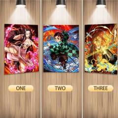 Demon Slayer: Kimetsu no Yaiba Cartoon Can Change Pattern Lenticular Flip Anime 3D Poster