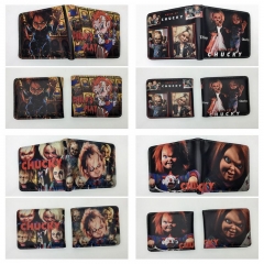 4 Styles Child's Play Chucky Coin Purse Anime Short Wallet