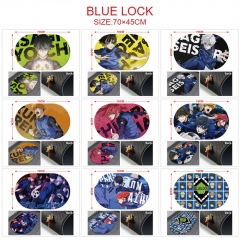 10 Styles Blue Lock Cartoon Pattern Diatom Mud Anime Mat Mouse Pad