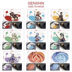 15 Styles Genshin Impact Cartoon Pattern Diatom Mud Anime Mat Mouse Pad