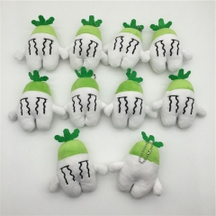 11cm 10PCS/SET Cute Radish Cosplay Character Anime Plush Toy Pendant