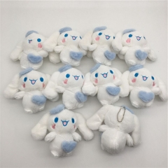 12cm 10PCS/SET Sanrio Cinnamoroll Cosplay Character Anime Plush Toy Pendant