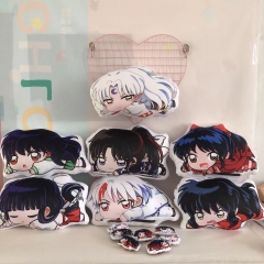 10/45CM 2 Styles Inuyasha Sesshoumaru Cartoon Character Anime Plush Pillow Toy