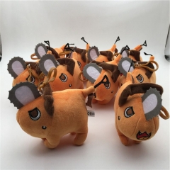 13cm 10PCS/SET Chainsaw Man Pochita Cosplay Character Anime Plush Toy Pendant