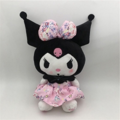 25cm Sanrio Kuromi Pink Cosplay Character Anime Plush Toy