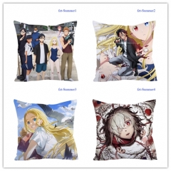 3 Sizes 8 Styles Summer Time Rendering Cartoon Pattern Decoration Anime Pillow