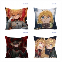 3 Sizes 12 Styles Saga of Tanya the Evil Cartoon Pattern Decoration Anime Pillow