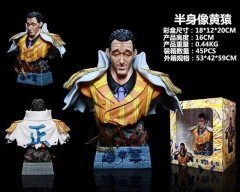 海贼王海军三大将半身像赤犬,青雉,黄猿,盒装手办 高16cm 一箱45个2