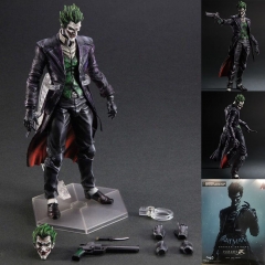 15CM PLAY ARTS Batman：Arkham Origins Joker Anime Action Figure Model Toy
