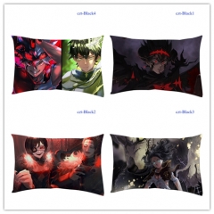 8 Styles 40*60CM Black Clover Cartoon Pattern Decoration Anime Long Pillow