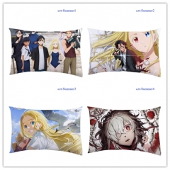 7 Styles 40*60CM Summer Time Rendering Cartoon Pattern Decoration Anime Long Pillow