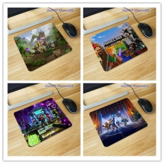 11 Styles (30*25*0.3CM) Minecraft Cartoon Anime Mouse Pad