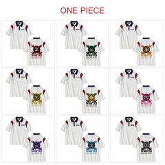 10 Styles One Piece Cartoon Cosplay 3D Digital Print Anime T shirt