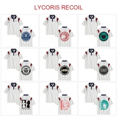 9 Styles Lycoris Recoil Cartoon Cosplay 3D Digital Print Anime T shirt
