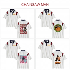 7 Styles Chainsaw Man Cartoon Cosplay 3D Digital Print Anime T shirt
