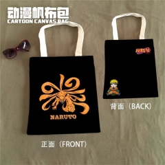 Naruto Cartoon Cosplay Decoration Cartoon Character Anime Canvas Shopping Bag