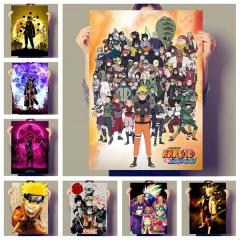 (No Frame) 40 Styles Naruto Canvas Material Anime Poster