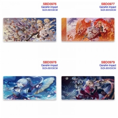 (30*80*0.3cm) 15 Styles Genshin Impact Cartoon Anime Mouse Pad