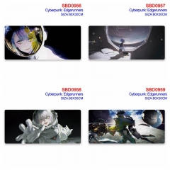 (30*80*0.3cm) 15 Styles Cyberpunk: Edgerunners Cartoon Anime Mouse Pad