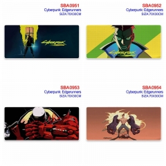 (30*70*0.3cm) 15 Styles Cyberpunk: Edgerunners Cartoon Anime Mouse Pad