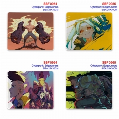 (25*30*0.3CM) 15 Styles Cyberpunk: Edgerunners Cartoon Anime Mouse Pad