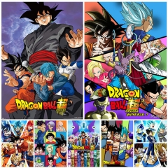 （帆布材质）龙珠海报 Dragon Ball 日漫周边写真批发无框画