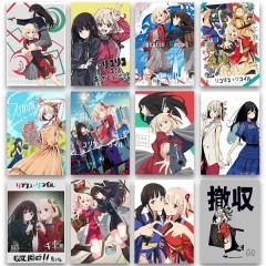 （帆布材质）动漫莉可丽丝海报 Lycoris Recoil锦木千束儿童房挂画
