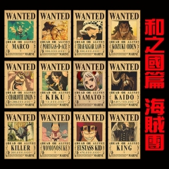 79 Styles One Piece Retro Kraft Paper Anime Poster