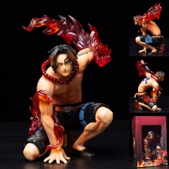 16CM One Piece Cartoon Portgas·D· Ace Model PVC Anime Figure
