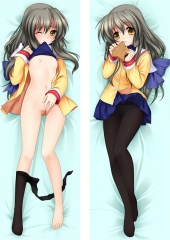(50*150CM)  Clannad Sexy Girl Soft Bolster Body Anime Long Pillow