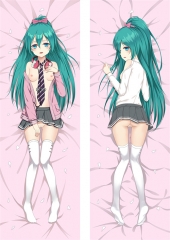 (50*150CM) Hatsune Miku Girl Soft Bolster Body Anime Long Pillow