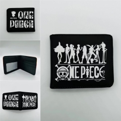 One Piece Coin Purse Short Anime Wallet